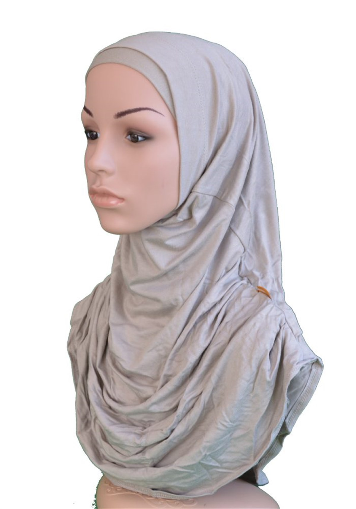 Açık Vizon Viskon Pratik Eşarp