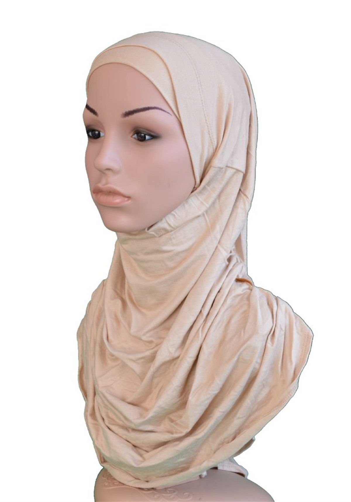 Bej Viskon Umr 2 Pratik Eşarp