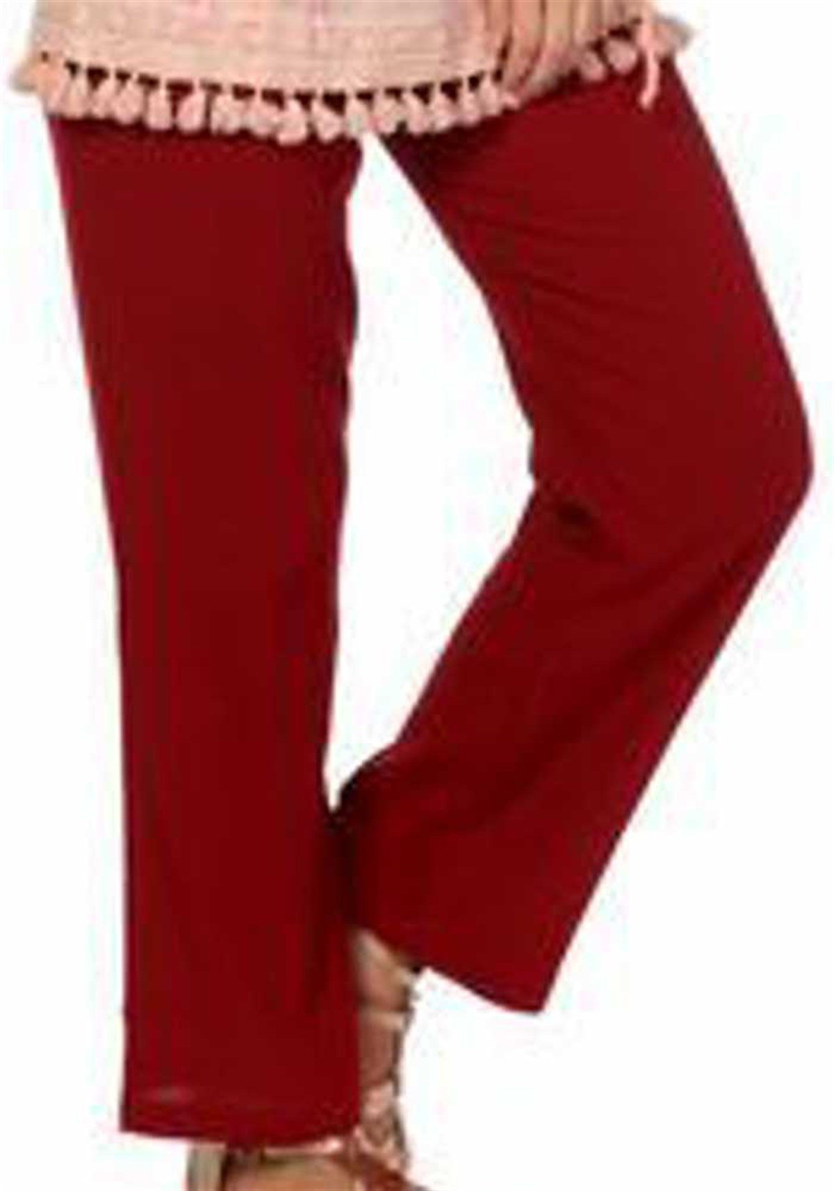 Bordo Şilebezi Pantolon