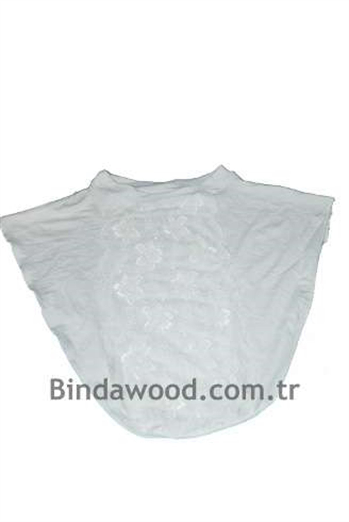 Boyunluk Dantelli Beyaz