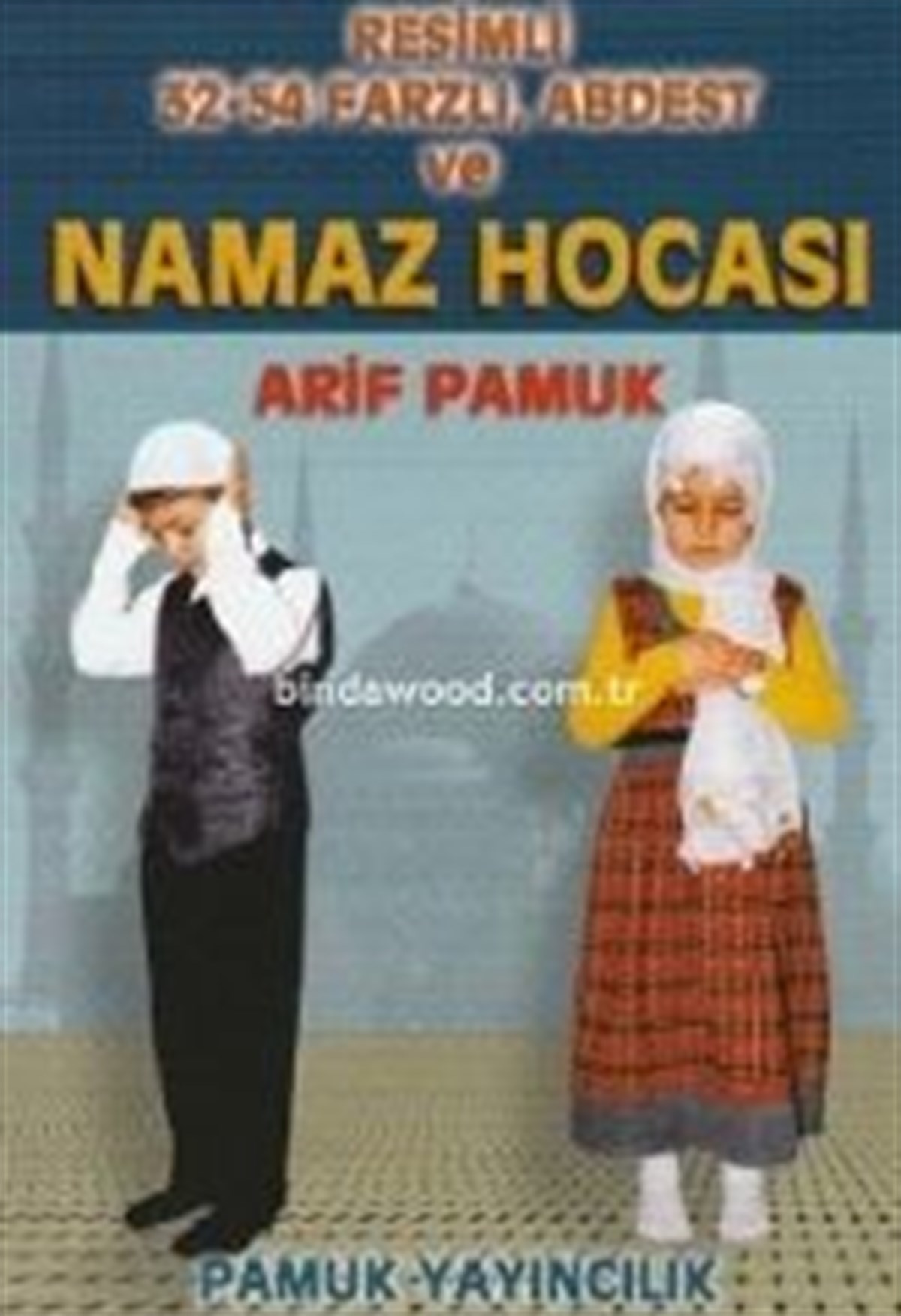 Cep Boy Abdest Gusül 4 Renk Kuşe Kağıt Arif Pamuk Namaz 009