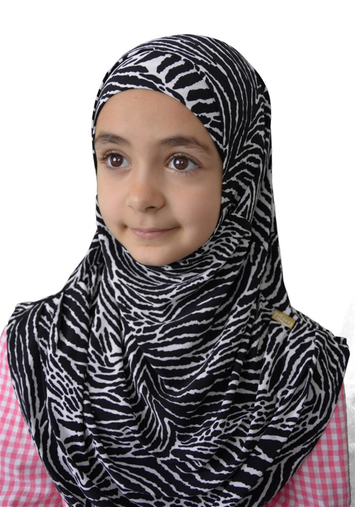Çınar Desen Çocuk Pratik Eşarp