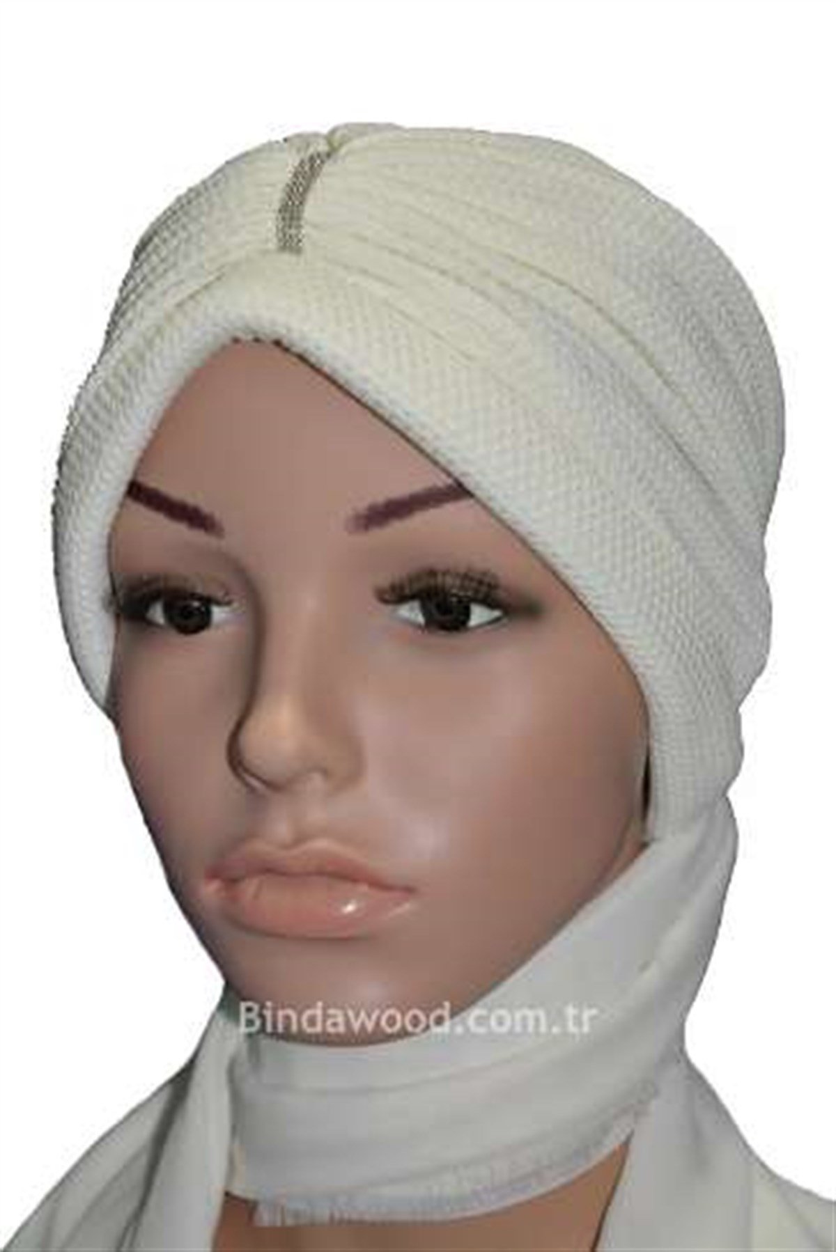 Ekru Vako Abiye Turban