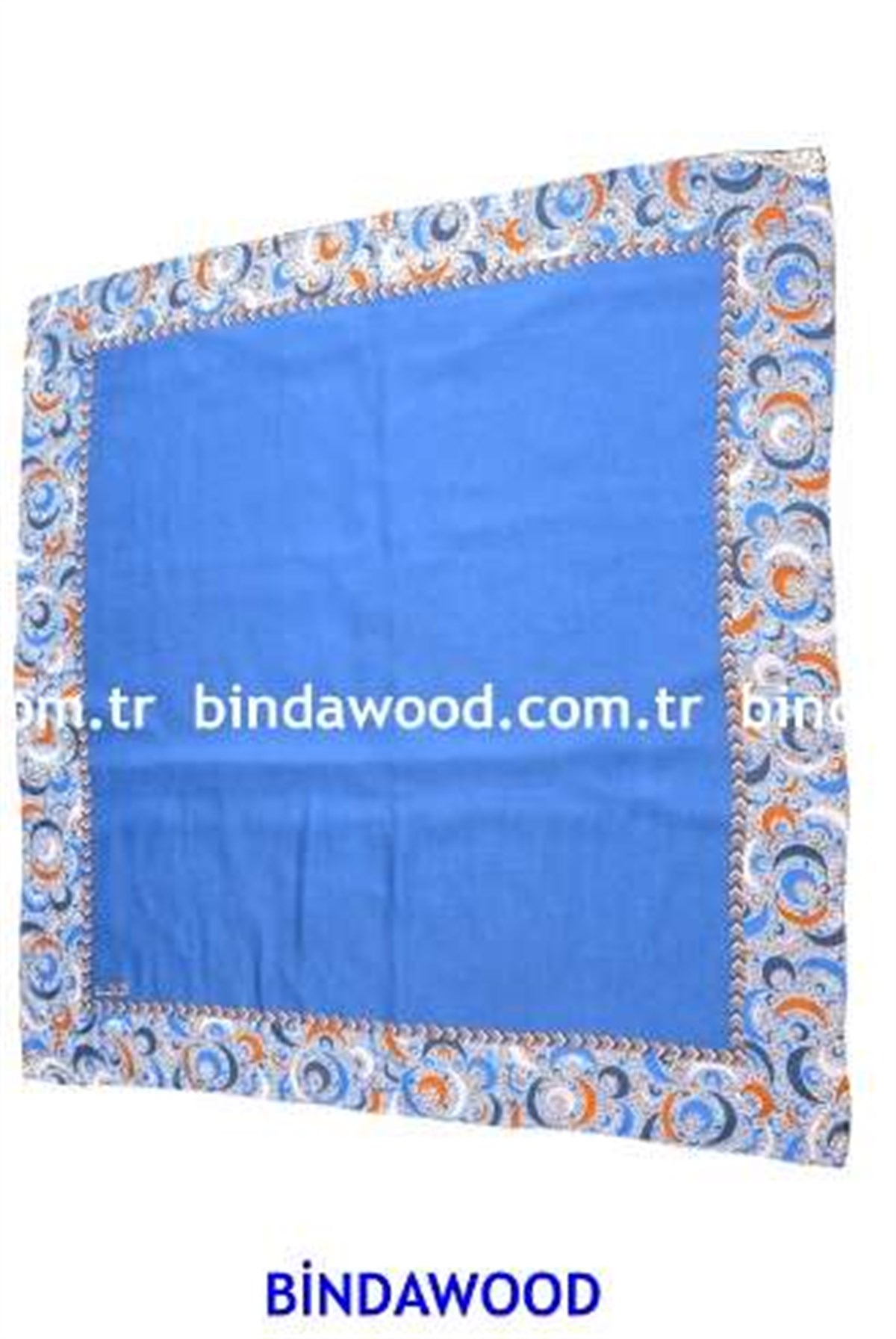 Başörtü Tesettür Eşarp Yazma Turkuaz