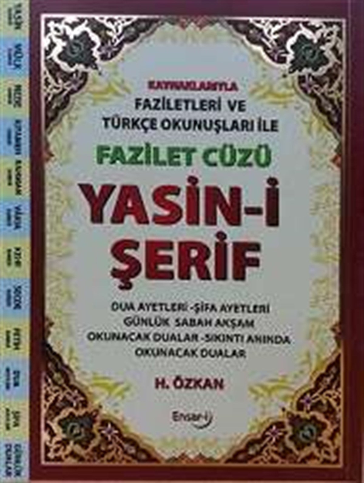 Fazilet Cüzü Yasin i Şerif Şifa Çanta Boy