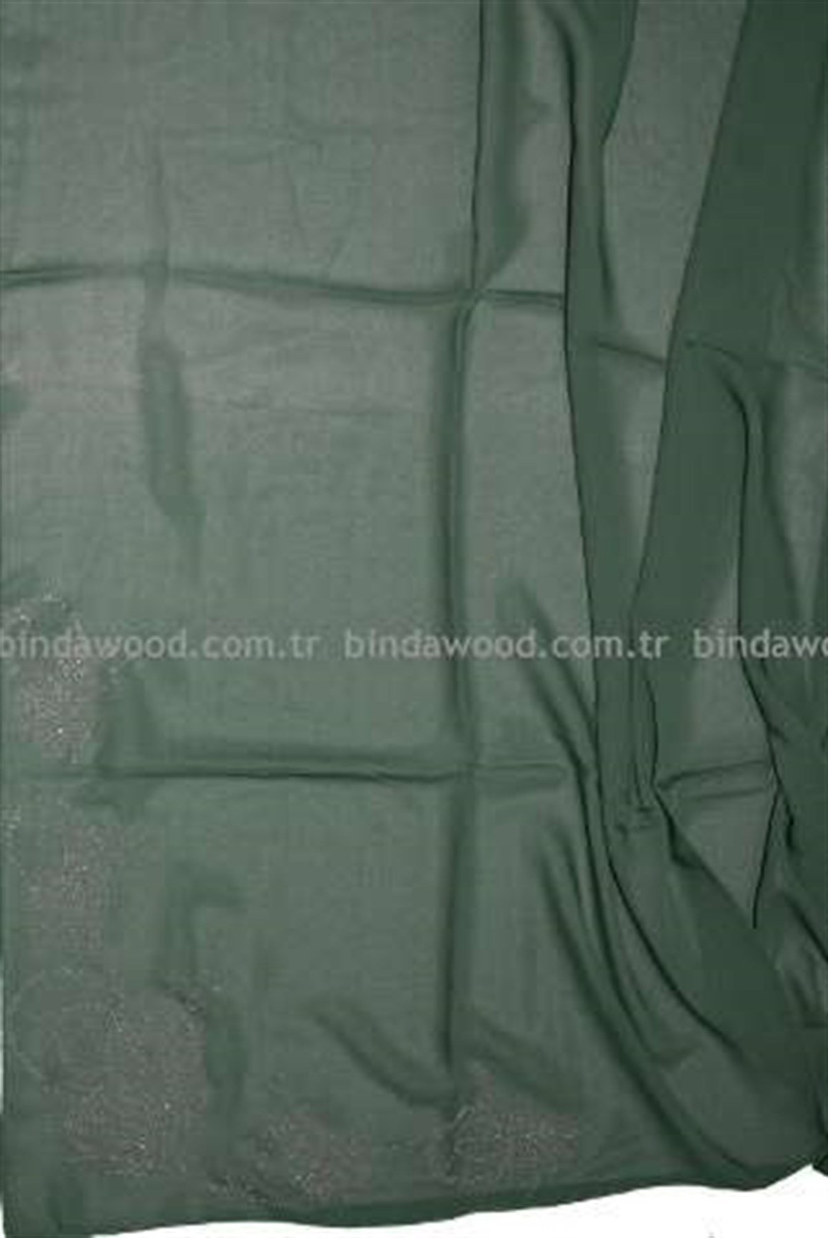 Ferace Başörtüsü Taşlı Tuğralı Yeşil