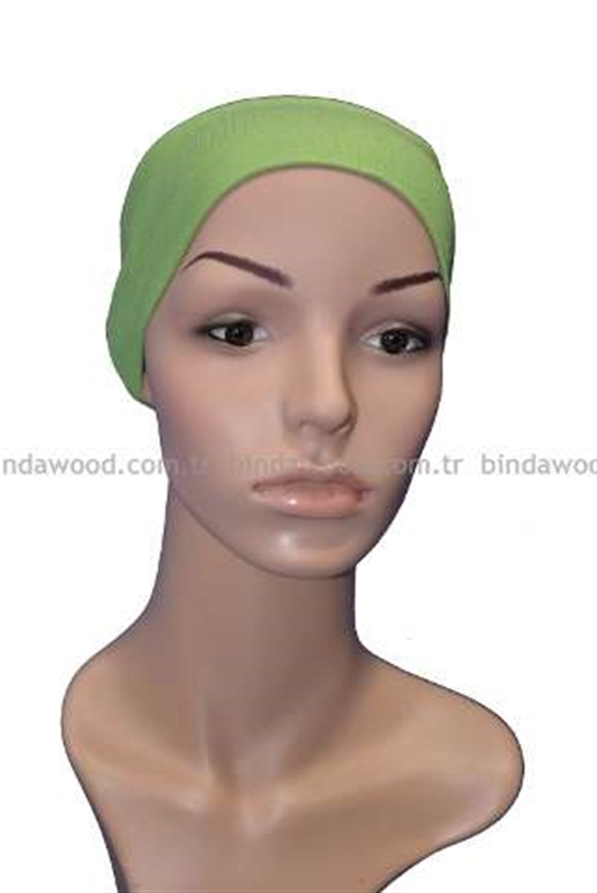 Fıstık Yeşili Tesettür Bone