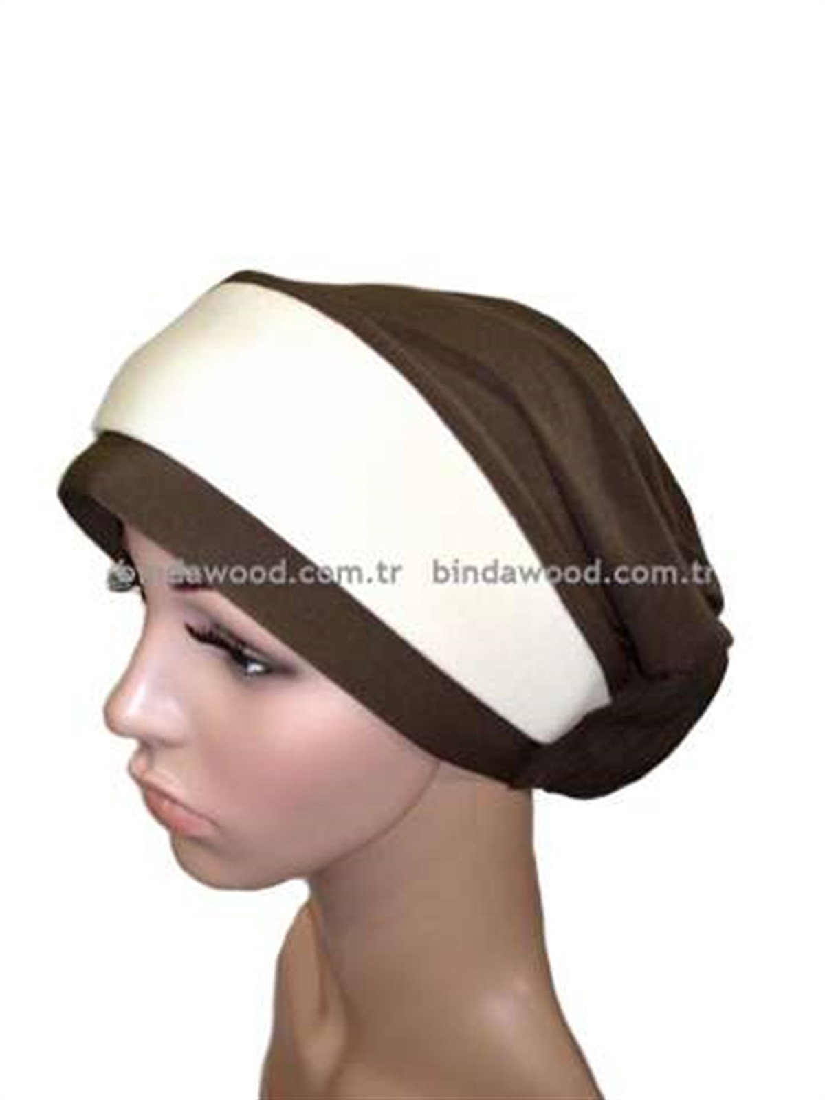 Güllü Hazır Türban Hardal Rengi