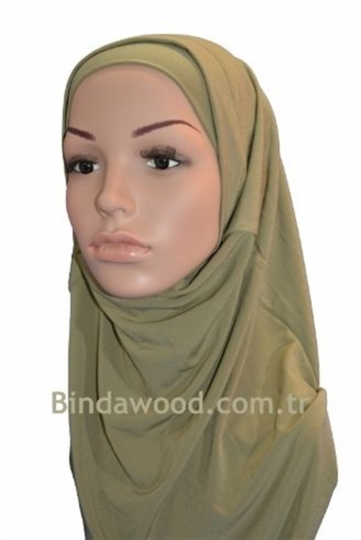 Haki Yeşil Pratik Eşarp