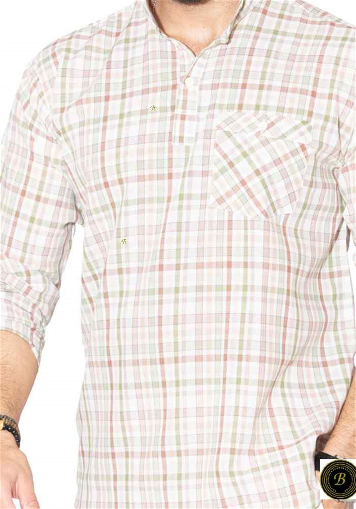 Hakim Yaka Uzun Kollu Tshirt