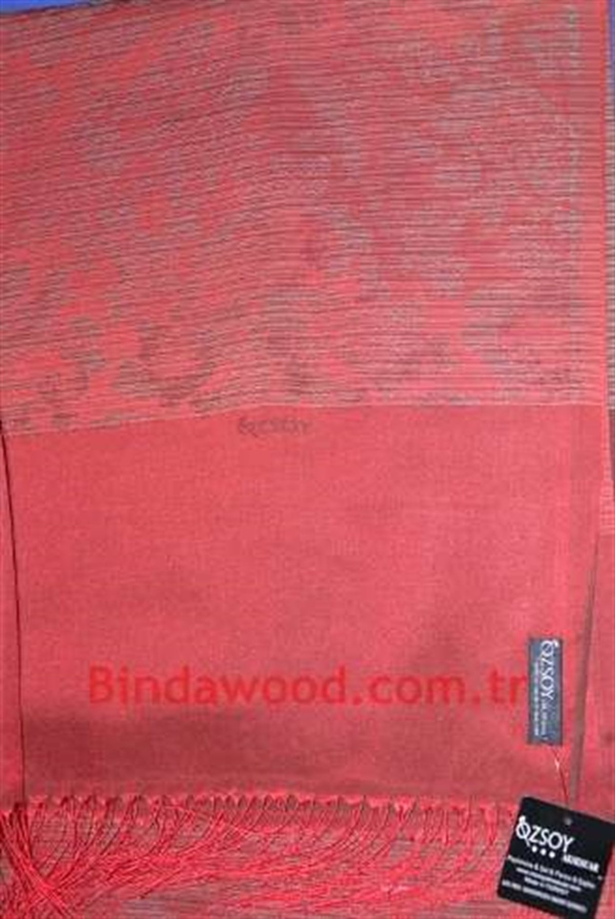 Hareli Kırmızı Tesettür Şal