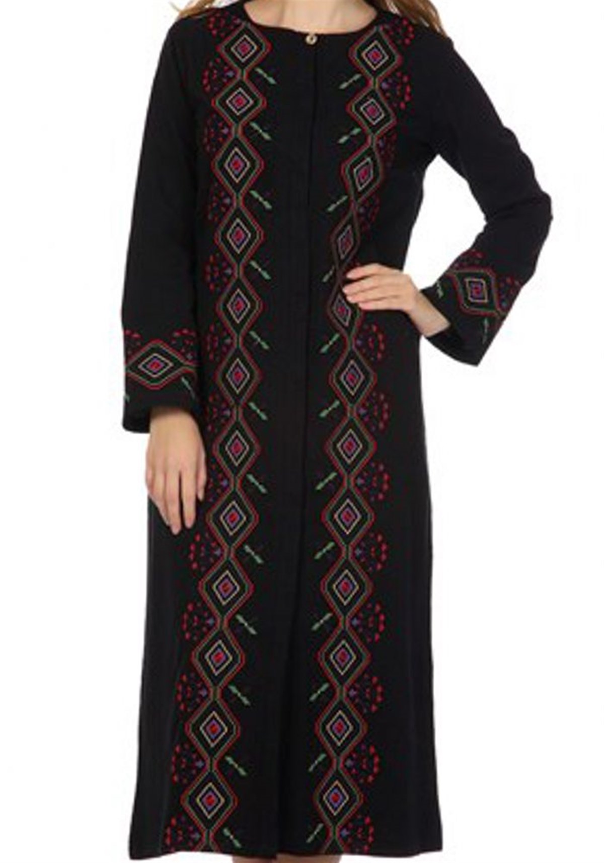 Kaftan Elbise Siyah