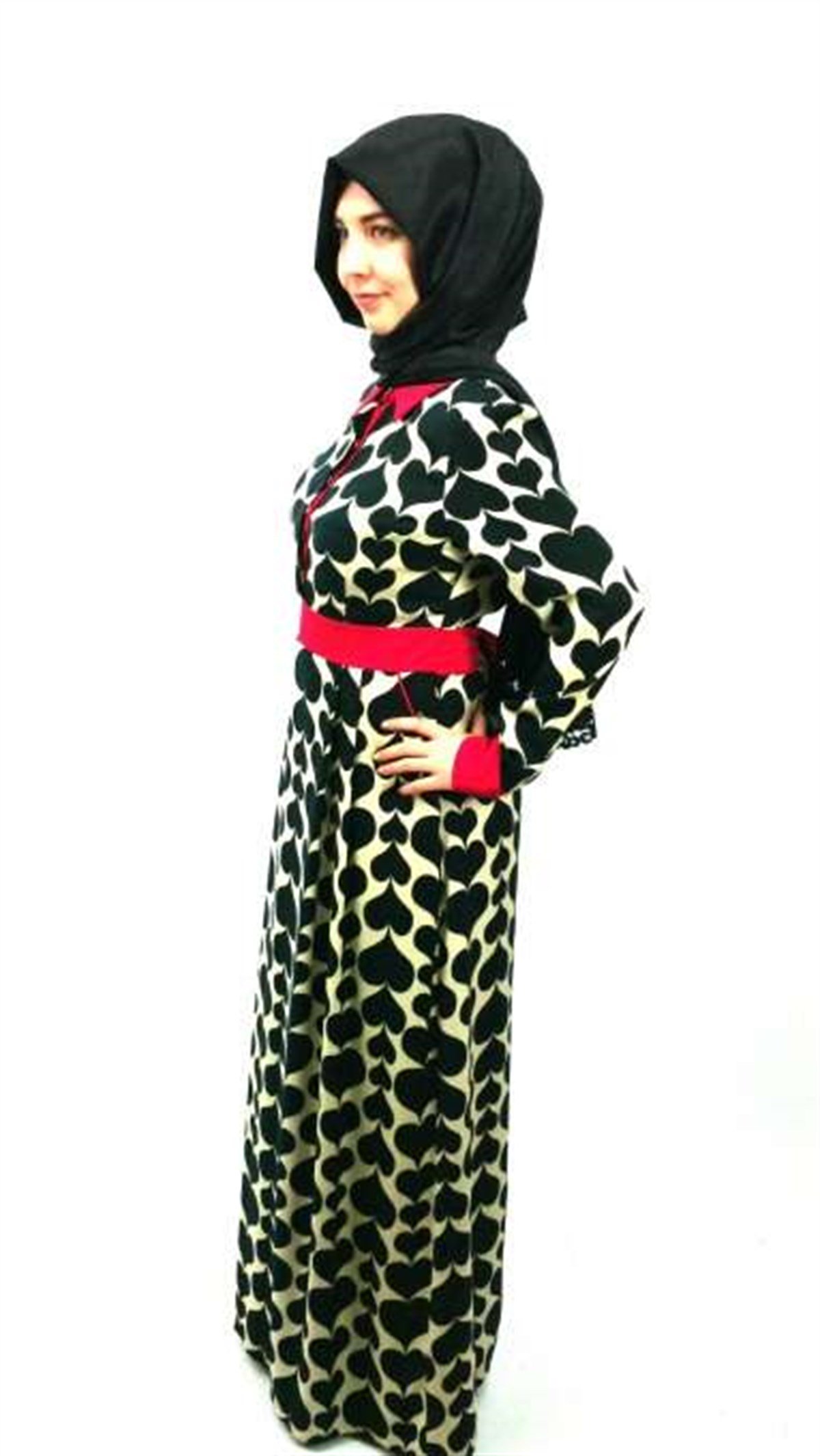 Kalpli Tesettür Elbise