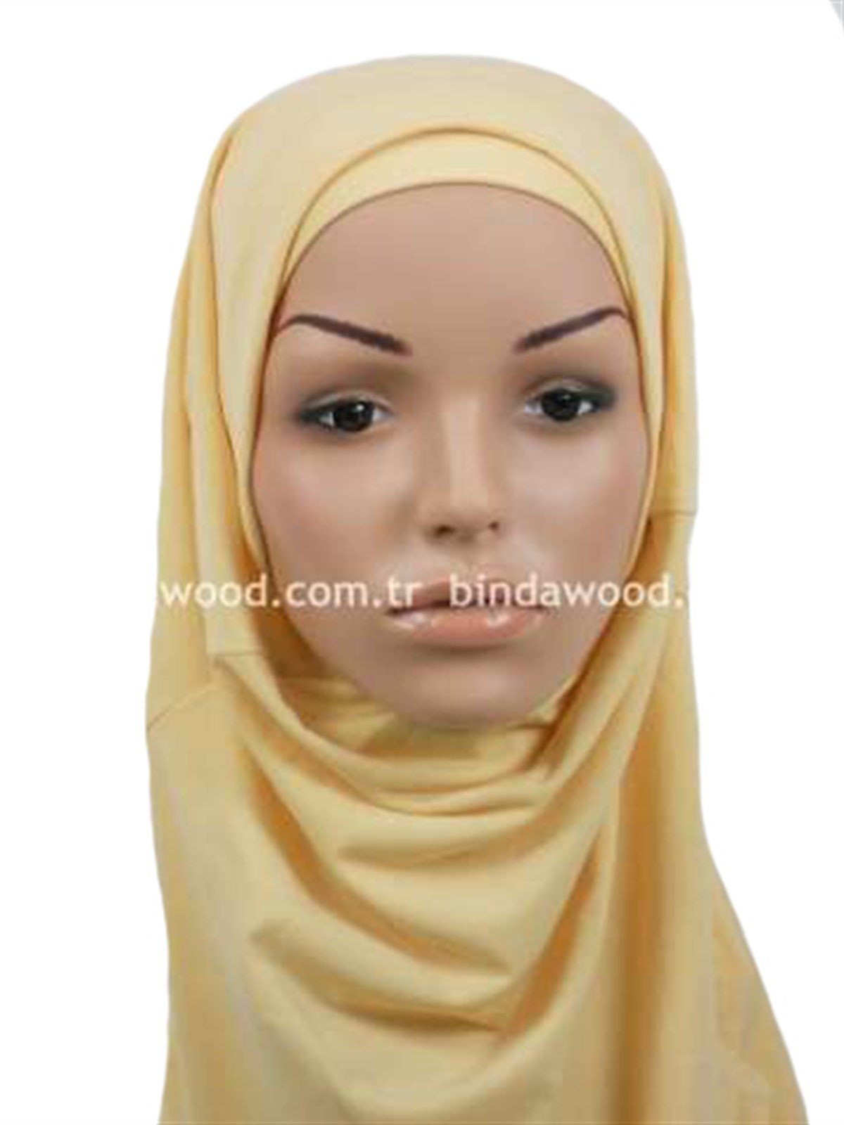 Kayısı Rengi Pratik Eşarp