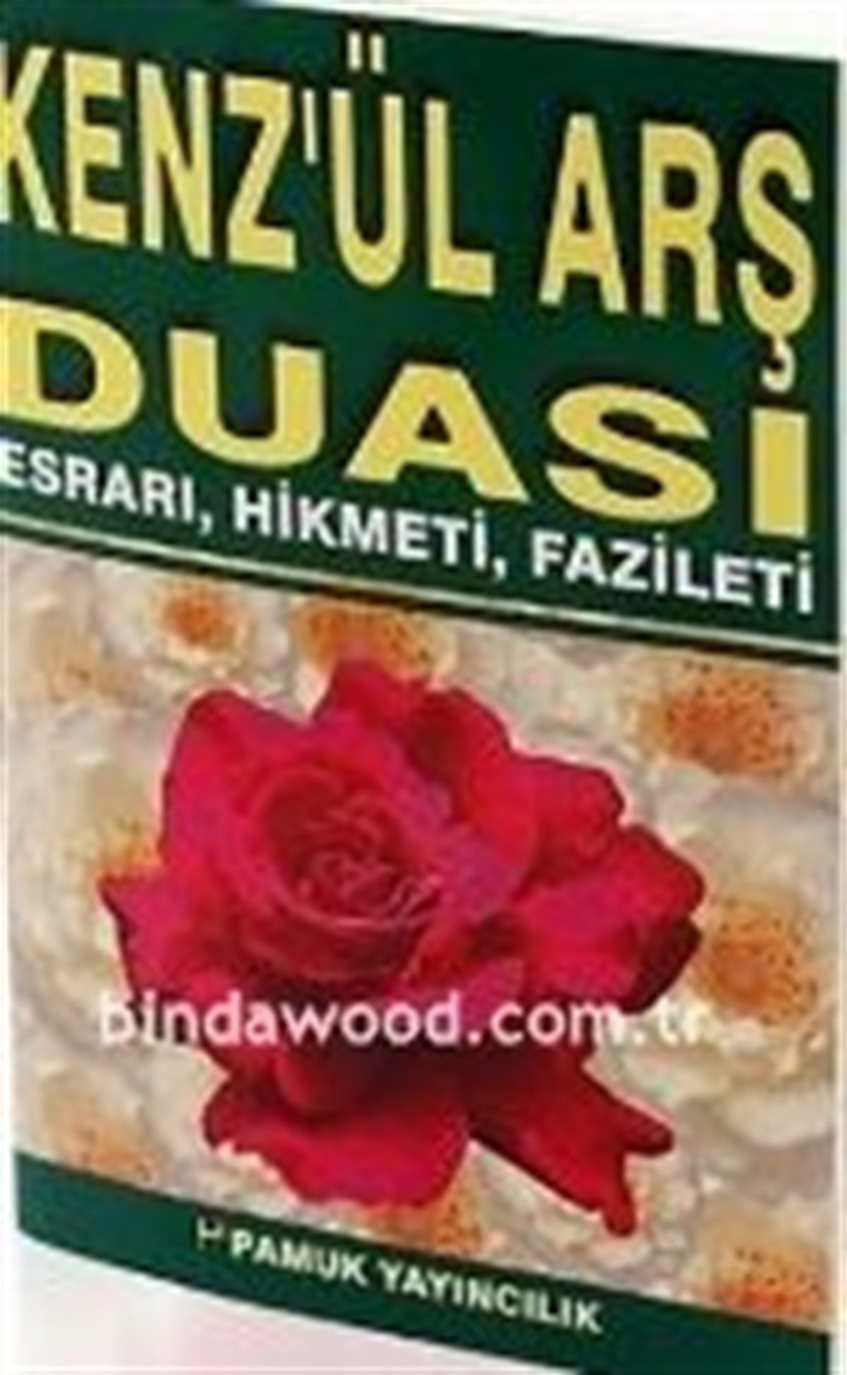 Kenzül Arş Duası Dergi Boy Arif Pamuk Dua 062