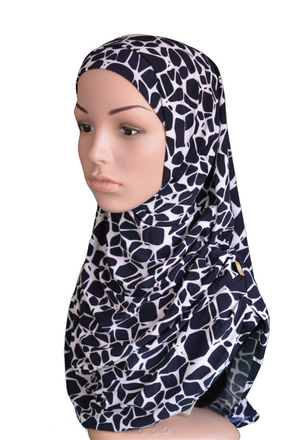 Laci Dalmacyalı Desen Pratik Eşarp