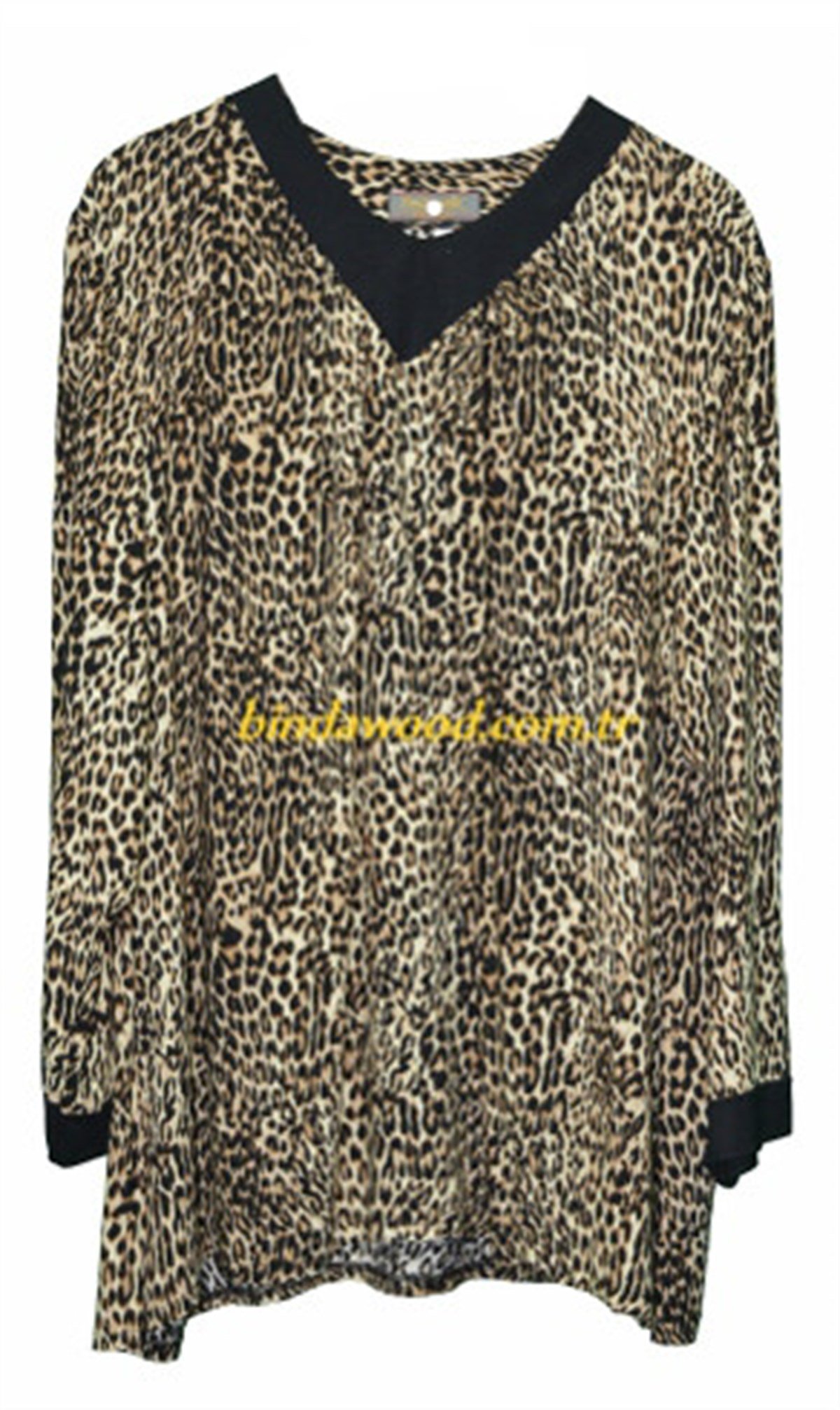 Leopar Desen Bluz