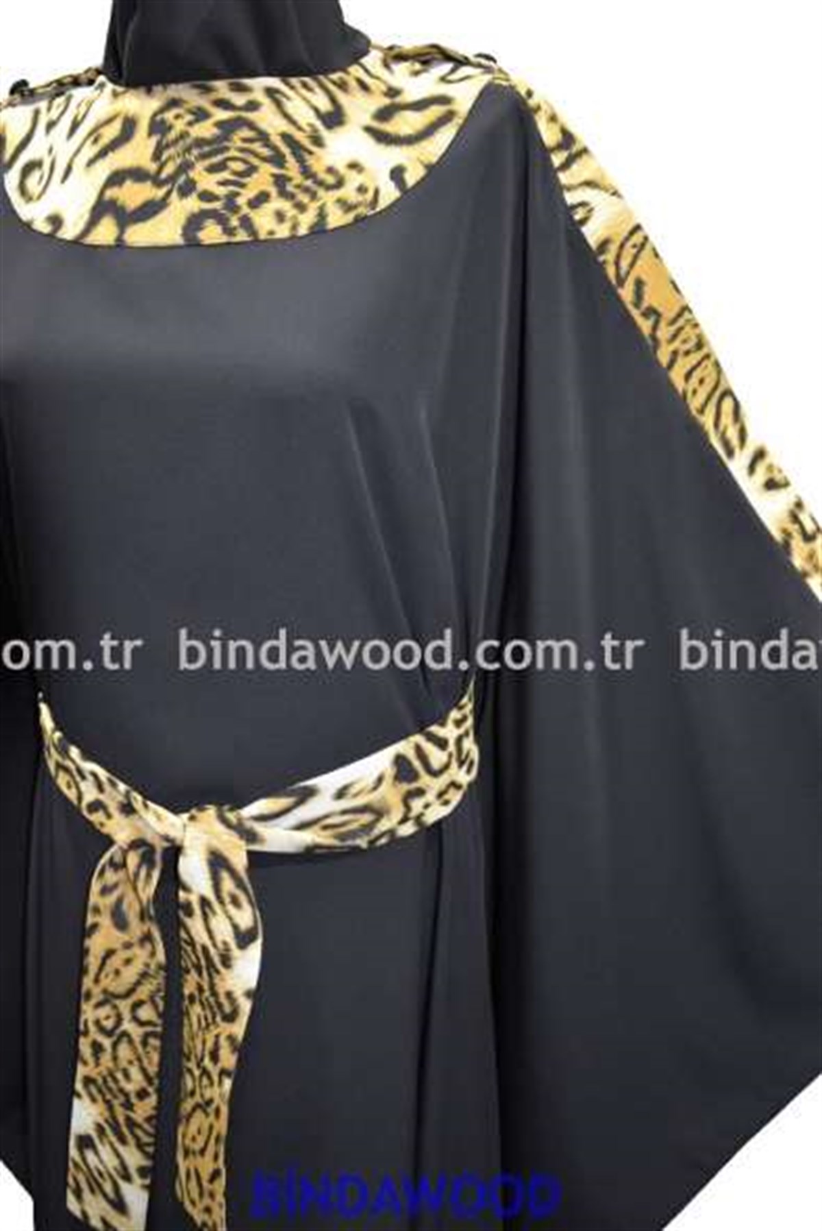 Leopar Desen Yarasa Ferace