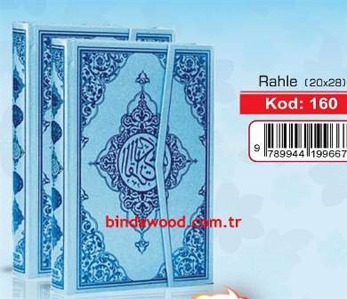 Mavi Kuran ı Kerim Orta B Bilgisayar Hatlı Seda Yayınevi Kod 159