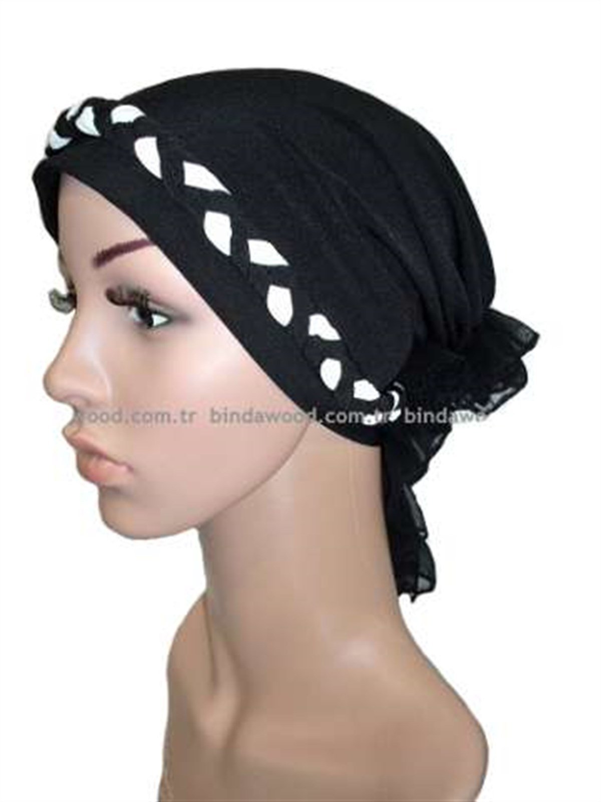 Örgülü Hazır Türban