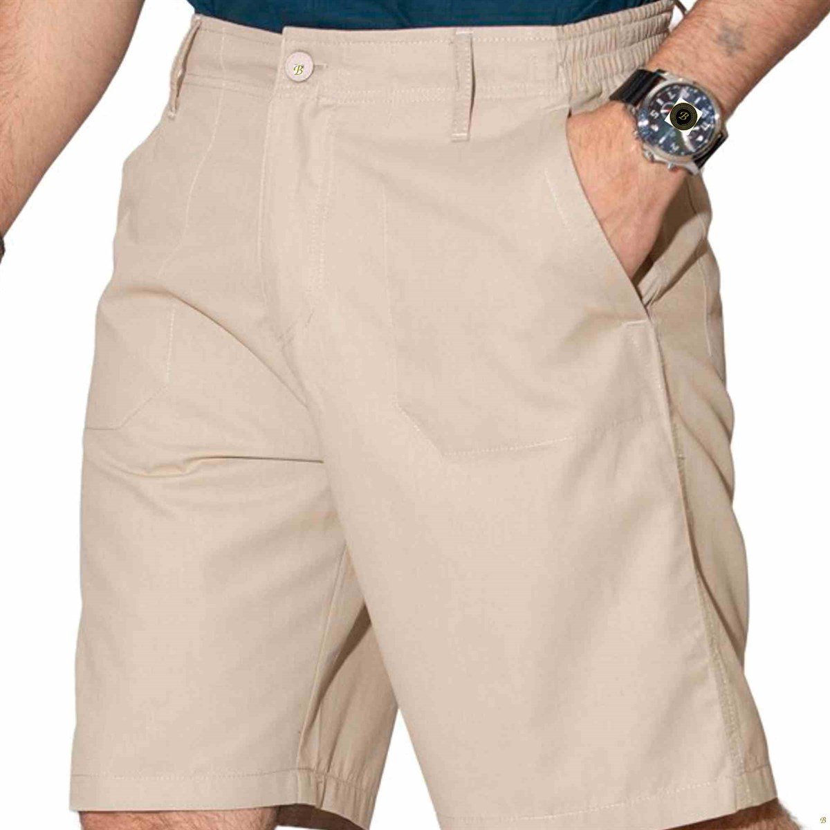 Pantolon Kısa Kemerli Kamel 1119 0030