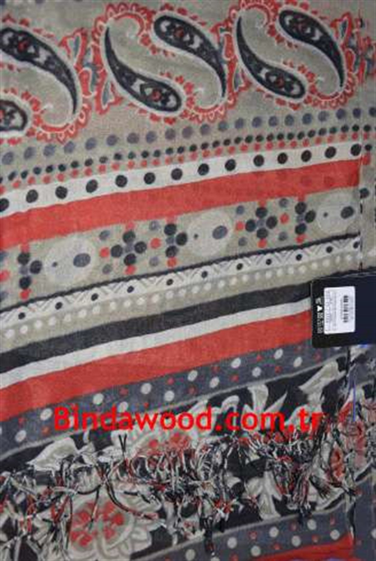 Pastel Renkli Akrilik Tesettür Şal