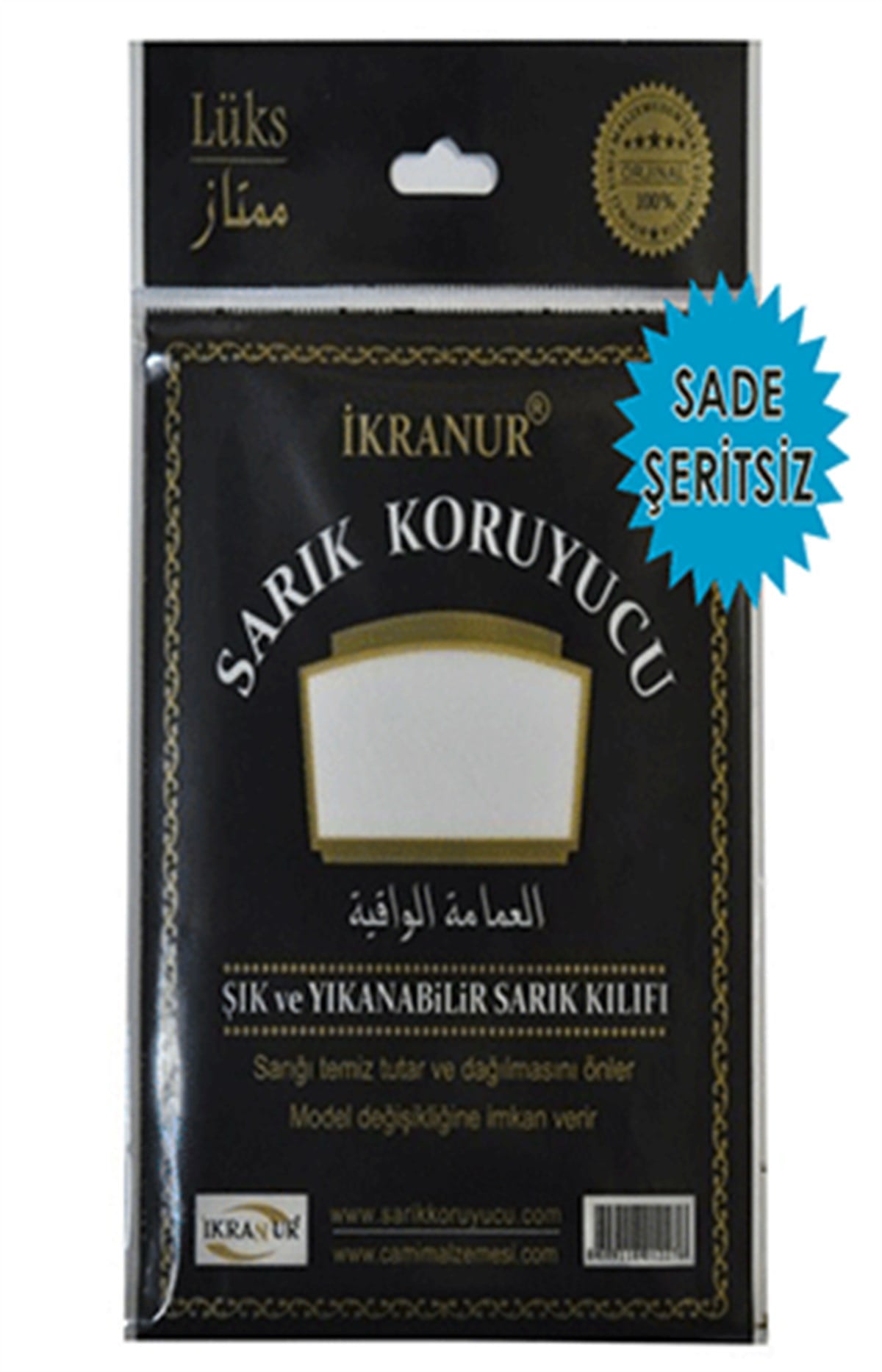 Sarık Korur Sade Şeritsiz İnce