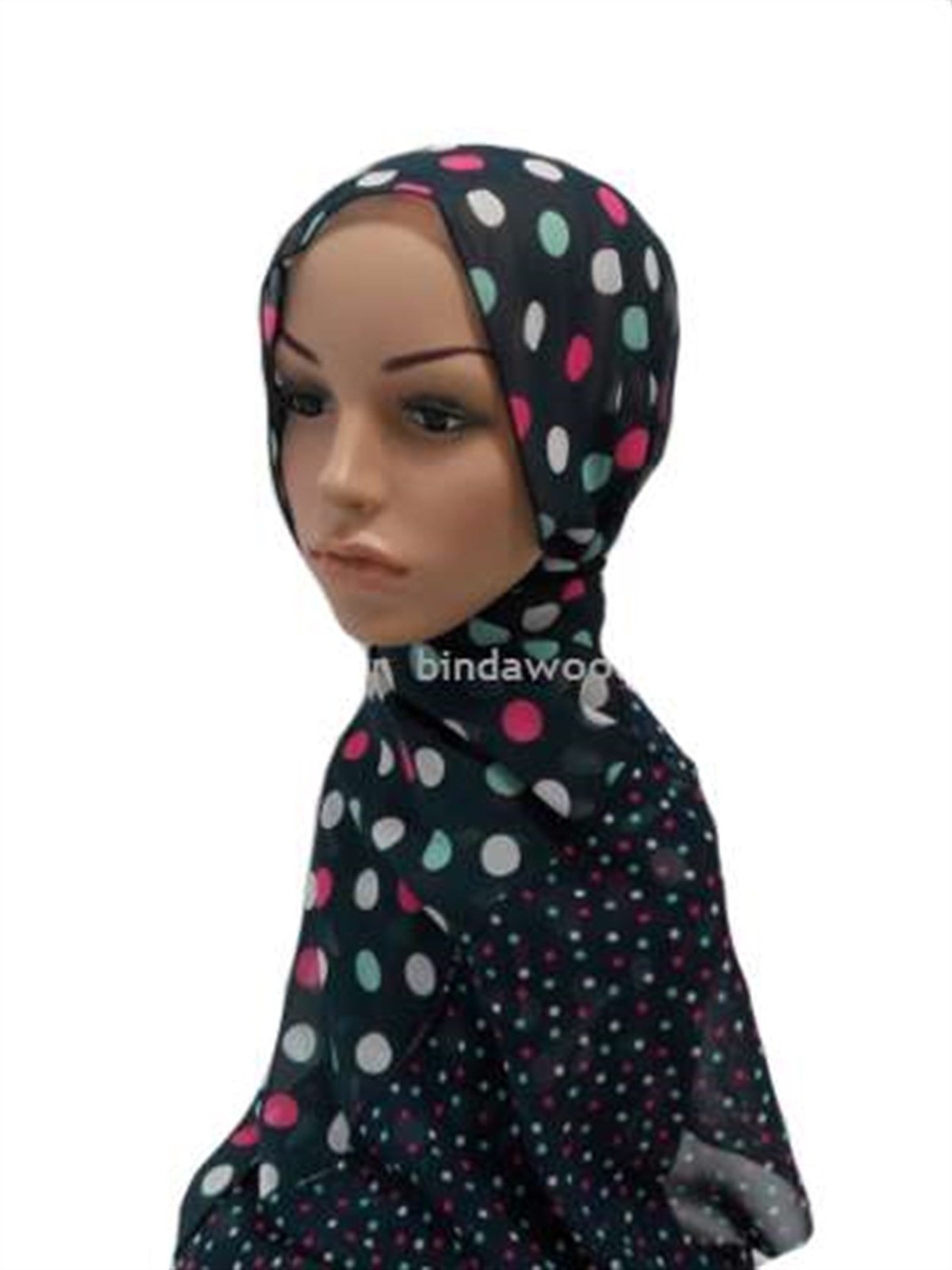 Şifon Puanlı Tesettür Şal