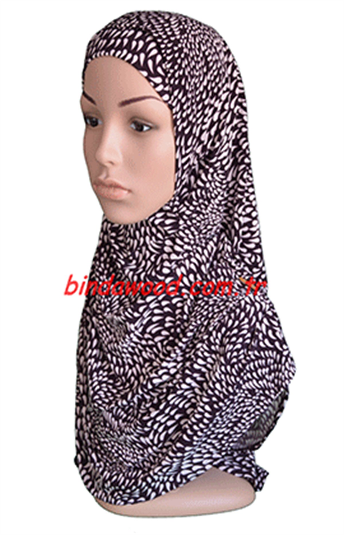 Su Damlası Desen Pratik Eşarp