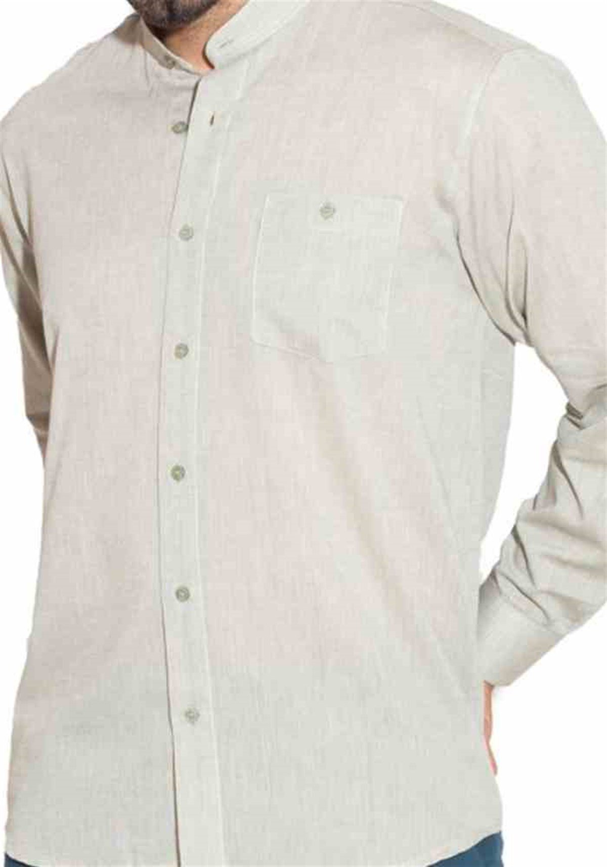 Tshirt Şilebezi Pamuklu Taş Rengi