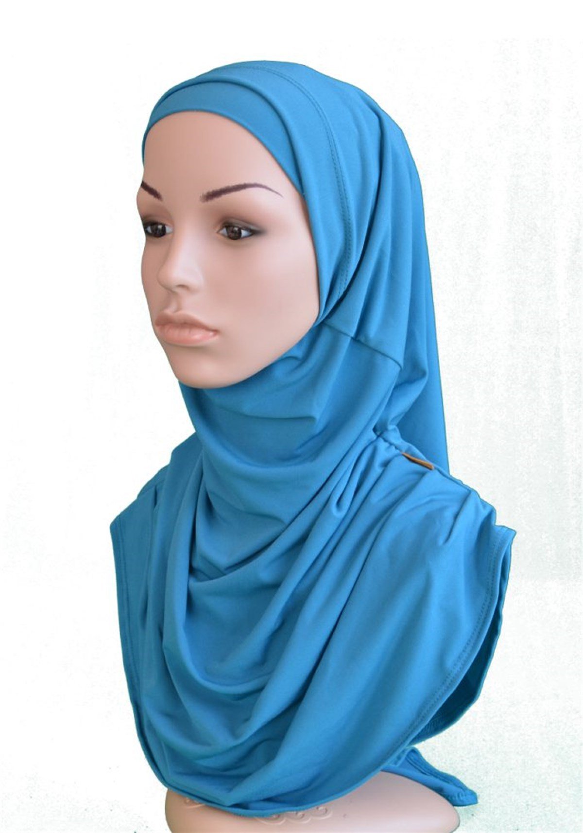 Turkuaz  Pratik Eşarp