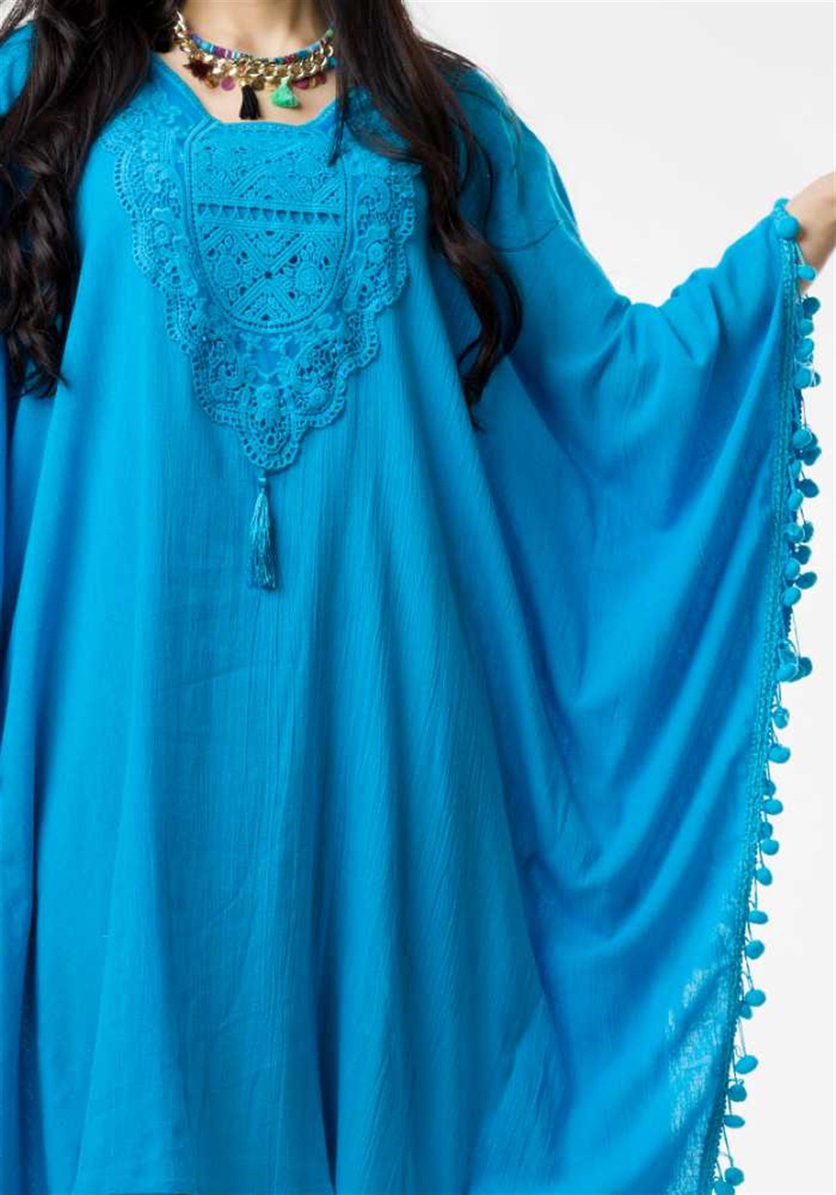 Yarasa Tunik Turkuaz