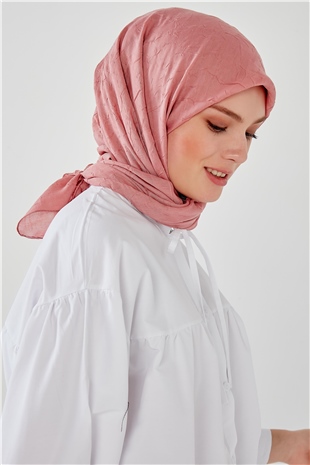 Bambu Eşarp Gül Pembe