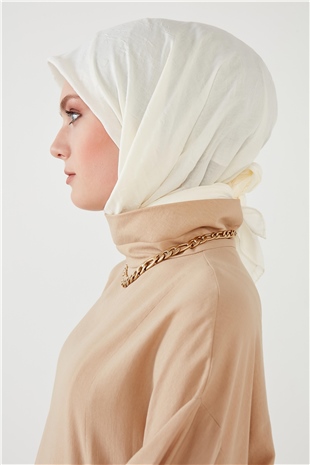 Bambu Eşarp Kırık Beyaz