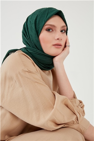 Bambu Eşarp Zümrüt