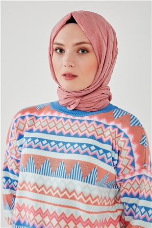 Bambu Şal Şeker Pembe