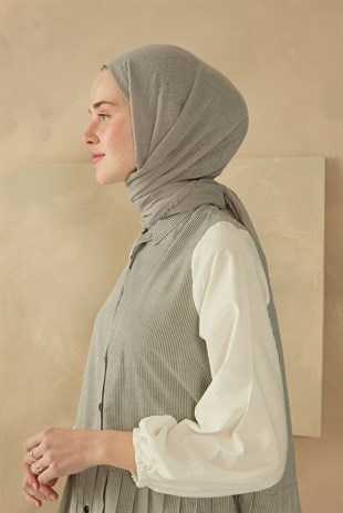 Bürümcük Şal Açık Gri
