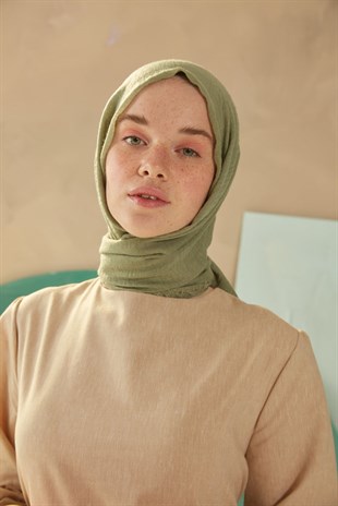 Bürümcük Şal Çağla Yeşili