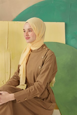 Bürümcük Şal Soft Sarı