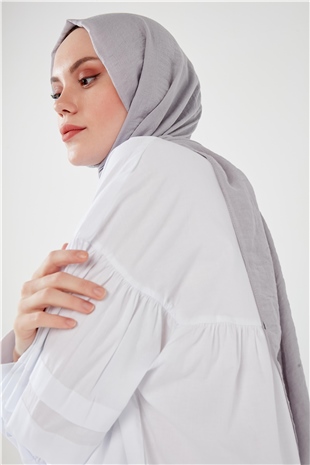 Pamuk Kraş Gümüş Gri