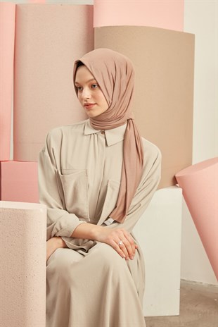 Penye Şal Açık Toz Pembe