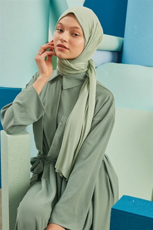 Penye Şal Çağla Yeşili