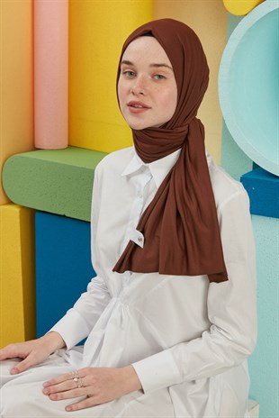 Penye Şal Çikolata Kahve