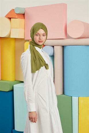 Penye Şal Elma Yeşili