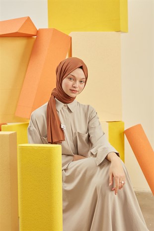 Penye Şal Fındık Kabuğu