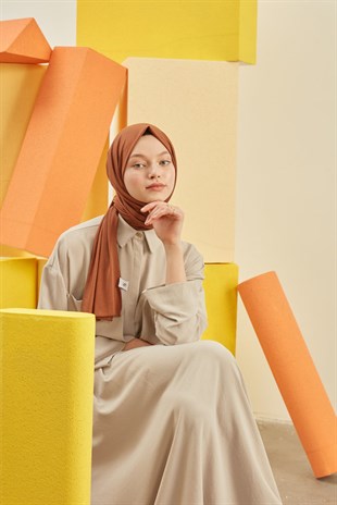 Penye Şal Fındık Kabuğu