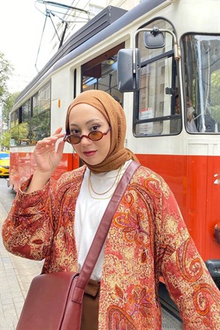 Sedanur Gümüş Bürümcük Şal Bakır