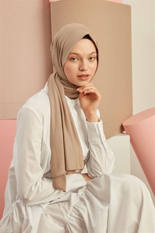 Daily Penye Şal Açık Vizon