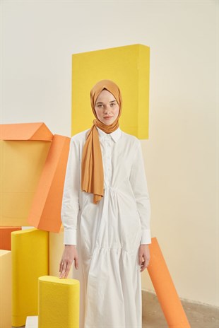 Daily Penye Şal Fındık Kabuğu