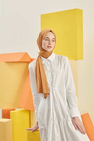 Daily Penye Şal Fındık Kabuğu